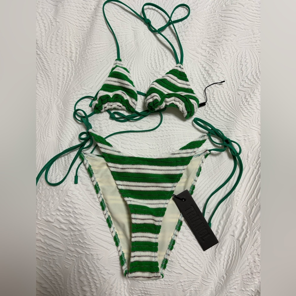 Green Triangl Bikini